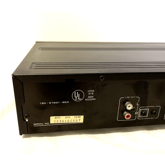 Pioneer Model Pd-4101 Compact Disc Player Parts Only - Picture 9 of 12